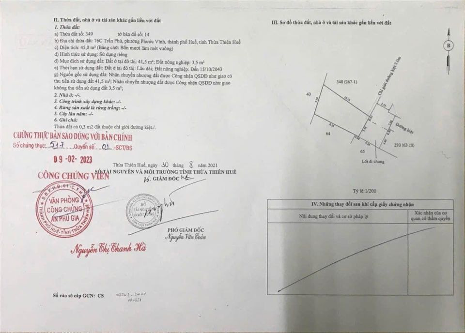 Bán đất thành phố Huế tỉnh Thừa Thiên Huế giá 1.55 tỷ-4