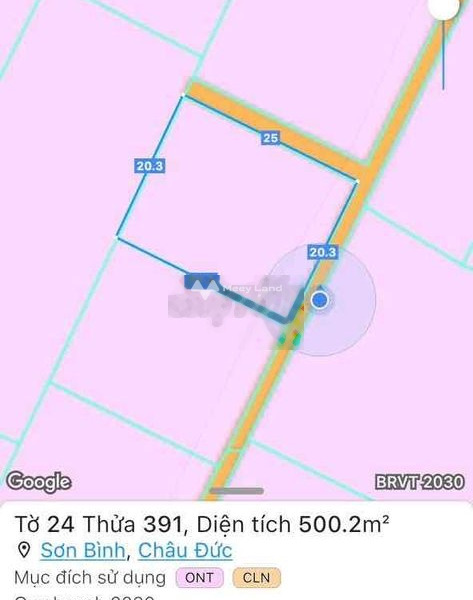 Bán đất 2.45 tỷ Sơn Bình, Châu Đức với diện tích chuẩn 500m2-01