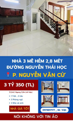 Bán nhà riêng thành phố Quy Nhơn tỉnh Bình Định giá 3.35 tỷ