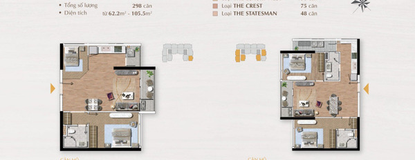 Bán căn hộ 2 ngủ tại The Sang Residence, Ngũ Hành Sơn, Đà Nẵng. Diện tích 82m2, giá 3,8 tỷ-03