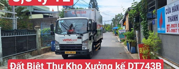  Đất Mặt Tiền Biệt Thự Kho Xưởng DT 743B 40m,P. Tân Đông Hiệp, Dĩ An -02