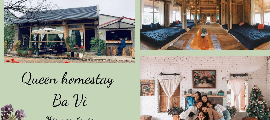 Cho thuê Queen homestay Ba Vì