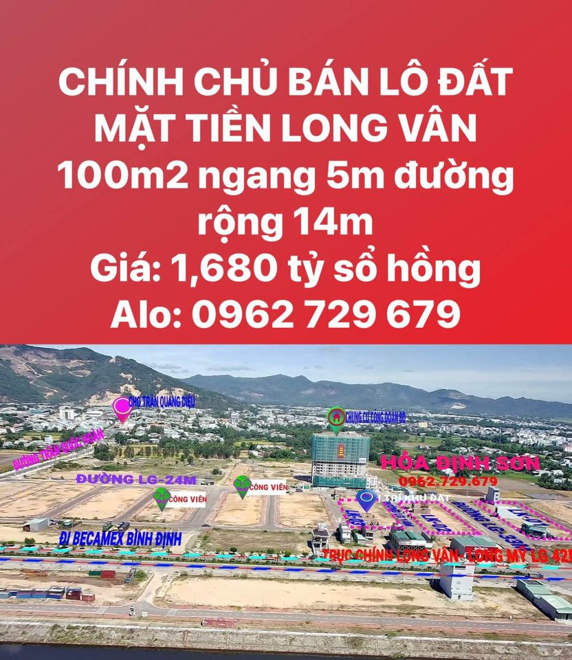 Bán đất thành phố Quy Nhơn tỉnh Bình Định giá 8.2 tỷ-0