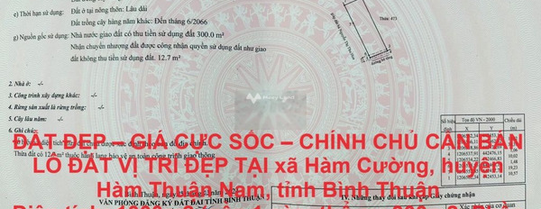 CHÍNH CHỦ CẦN BÁN LÔ ĐẤT VỊ TRÍ ĐẸP TẠI Hàm Cường, Hàm Thuận Nam -02