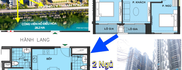 1 căn duy nhất, 2 ngủ thành 3 ngủ chỉ, view hồ điều hòa 28ha Quận Gia Lâm-02