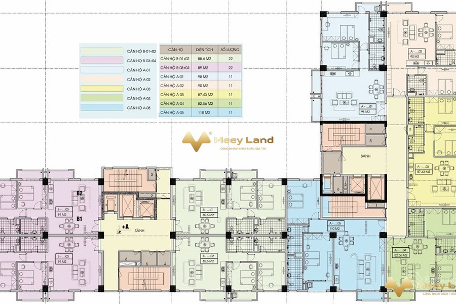 Dự án Lotus Lake View, bán căn hộ tọa lạc ngay ở Phường Gia Thụy, Quận Long Biên có dt thực là 98 m2-01