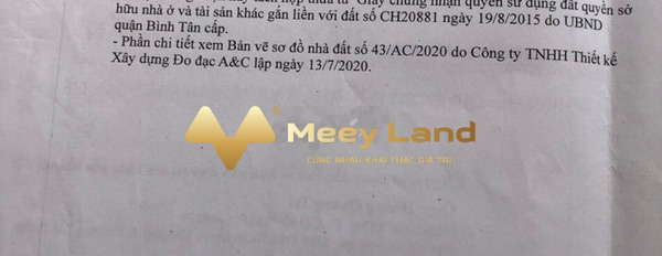 Mặt tiền tọa lạc ở Quận Bình Tân, Hồ Chí Minh bán đất, giá thương mại 4.6 tỷ dt gồm 64 m2-02