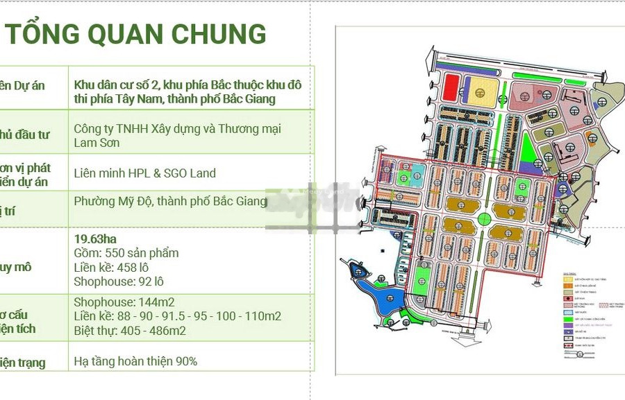 Mỹ Độ, Mỹ Độ bán đất giá êm chỉ 2.6 tỷ, hướng Đông Nam có diện tích tổng 110m2-01