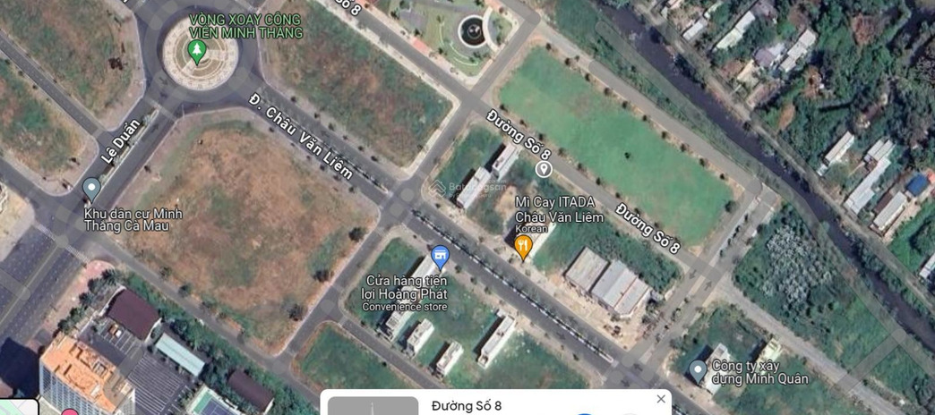 Cho thuê đất 10m x 20m mặt tiền đường Số 8 - Đối diện công viên KĐT Minh Thắng 