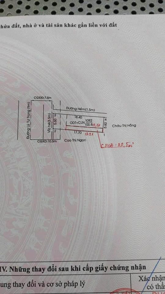 Bán đất thành phố Thủ Dầu Một tỉnh Bình Dương giá 5.5 tỷ-0