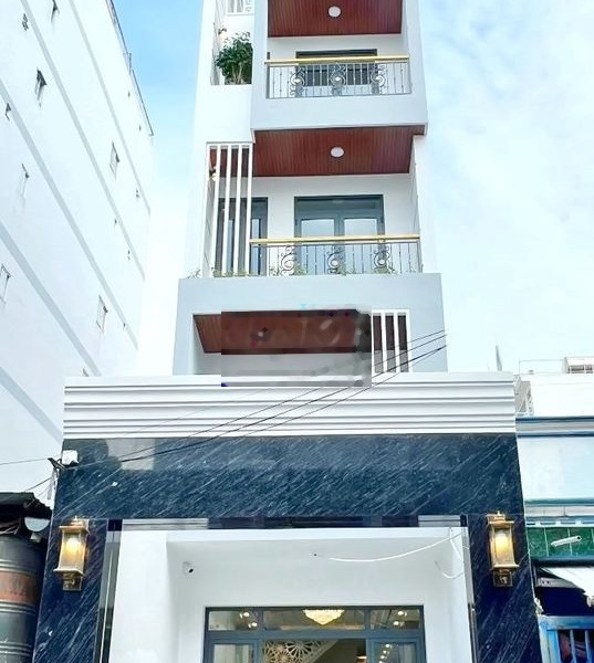 Nhà mới 100% 4 lầu sân thượng mặt tiền Đường số, P.Bình Thuận, Quận 7 -01