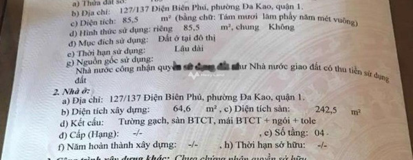 Bán nhà ở có diện tích chính 85.5m2 bán ngay với giá chốt nhanh từ 17.7 tỷ vị trí phát triển Đa Kao, Quận 1-02