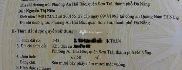 Bán đất 5.7 tỷ An Cư 4, Sơn Trà diện tích gồm 67.5m2-03