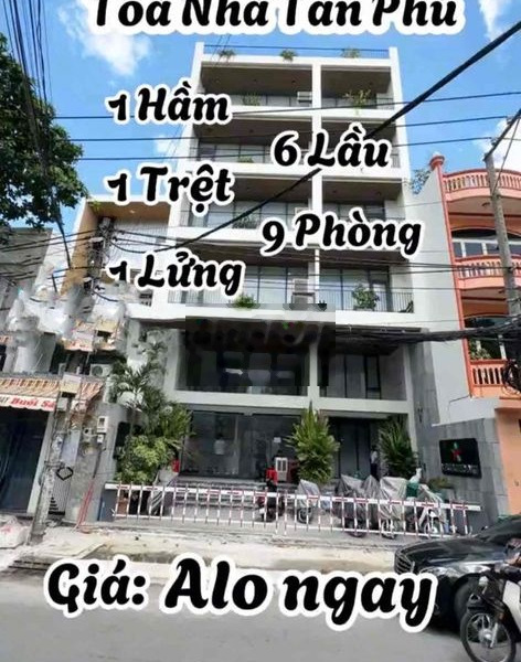 MẶT TIỀN ĐƯỜNG P.TÂN QUÝ - Q.TÂN PHÚ TOÀ NHÀ VĂN PHÒNG SANG XỊN KHAI T -01