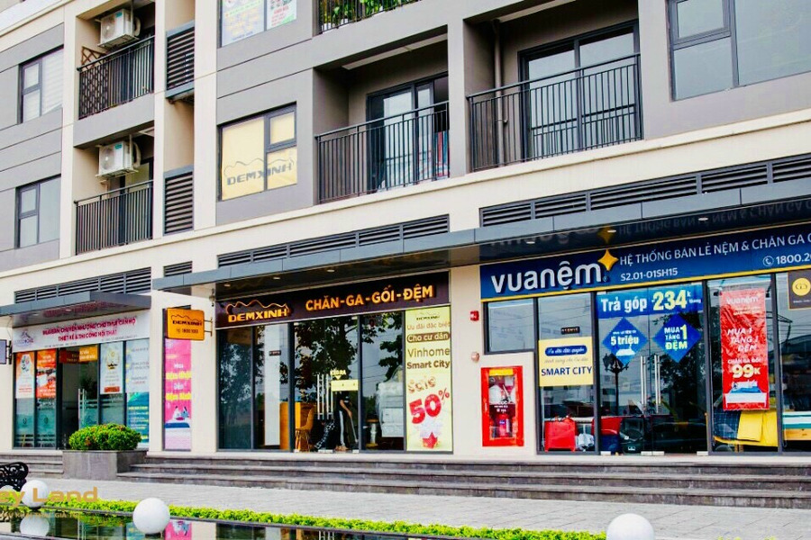 Bán shophouse chân đế Vinhome Smart City, giá rẻ nhất thị trường 80 triệu/m2-01