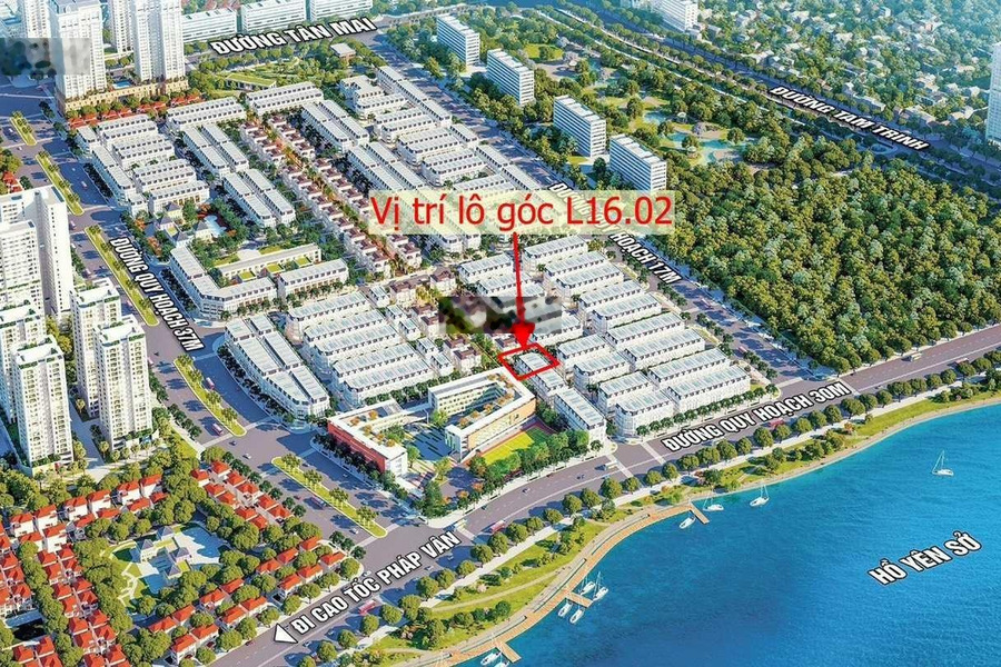 Bán căn 136,3m2 tại Louis City Hoàng Mai - lô góc 3 mặt thoáng sát trường liên cấp -01