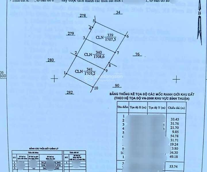 Bán hạ giá lô đất Phan Rí Thành shr 1700m2 chỉ 315 triệu gần biển và khu tổ hợp nghỉ dưỡng du lịch -01