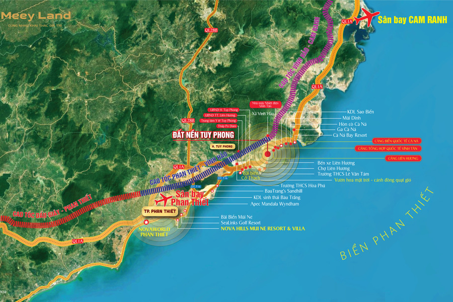 Bán nhanh lô đất nền biển Bình Thuận giá siêu hót đất đấu giá full thổ cư 100%-01