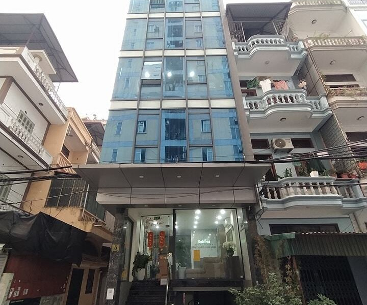 Bán gấp toà nhà văn phòng lô góc phố Trần Vỹ, 8 tầng thang máy, chỉ 21 tỷ-01