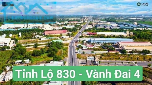 1.52 tỷ bán đất diện tích thực như trên hình 80m2 nằm ngay Lương Bình, Bến Lức-01