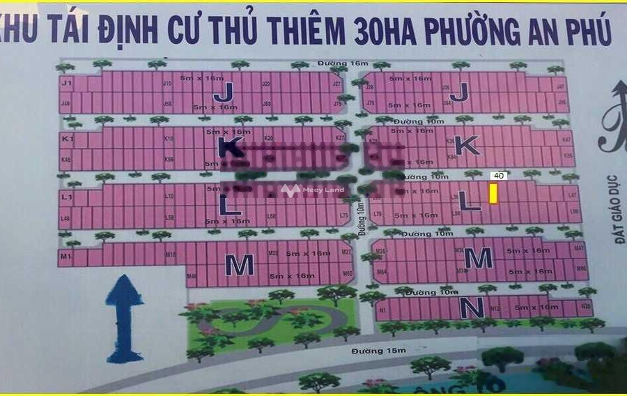 Ở Đường B6, Hồ Chí Minh bán đất 9.7 tỷ diện tích như sau 80m2-01