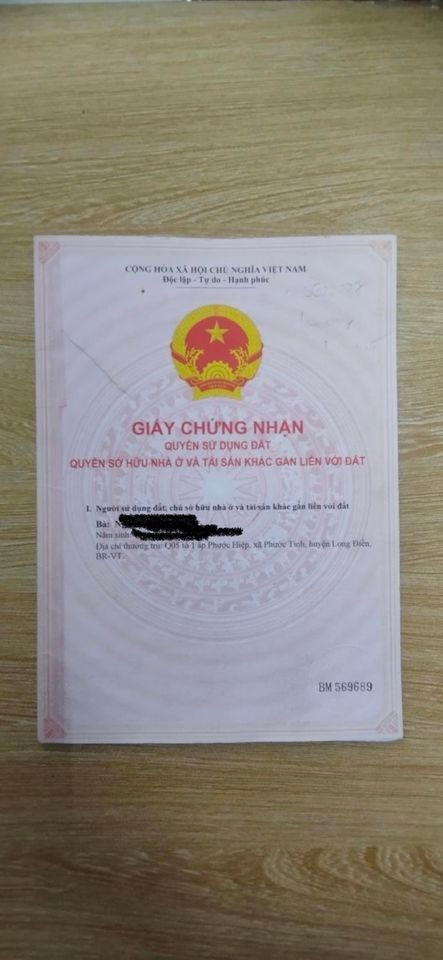 Bán nhà riêng huyện Long Điền tỉnh Bà Rịa - Vũng Tàu giá 1.85 tỷ-0