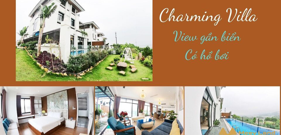 Charming villa Hạ Long, view biển, thiết kế đẹp