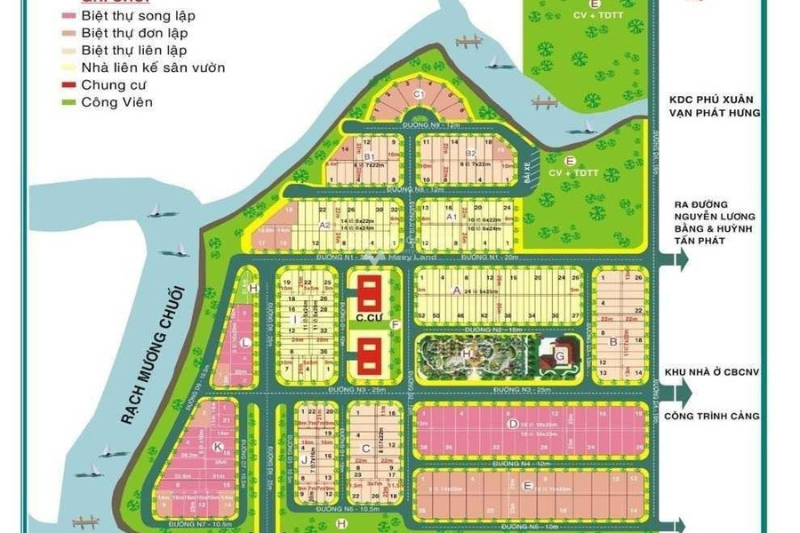 Ở Phú Xuân Cotec 6.05 tỷ bán đất với diện tích tiêu chuẩn 144m2 vị trí mặt tiền tọa lạc tại Nhà Bè, Hồ Chí Minh, hướng Đông - Nam-01