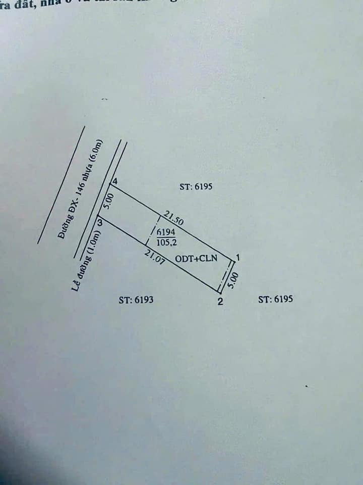 Bán đất thành phố Thủ Dầu Một tỉnh Bình Dương giá 1.48 tỷ-4