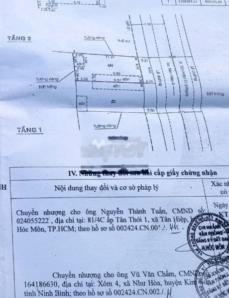 Nhà 3 phòng ngủ bán nhà ở có diện tích rộng 80m2 bán ngay với giá siêu khủng 4.2 tỷ vị trí đẹp nằm ngay Tân Hiệp, Hóc Môn-01