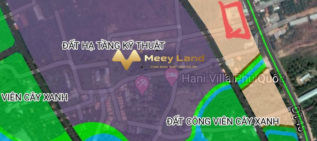 4.5 tỷ bán đất diện tích chuẩn 500 m2 vị trí mặt tiền tọa lạc ngay Phú Quốc, Kiên Giang