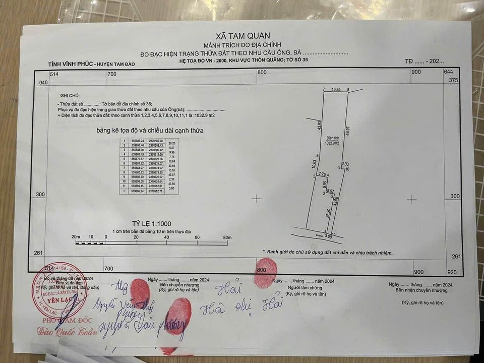 Bán đất huyện Tam Đảo tỉnh Vĩnh Phúc giá 1.5 tỷ-3