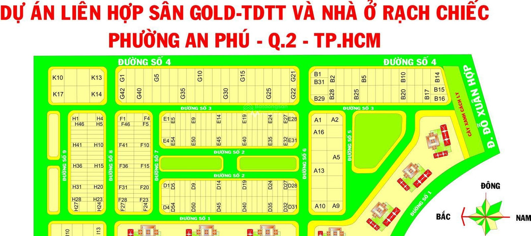 Ở Nam Rạch Chiếc 20.93 tỷ bán đất có một diện tích sàn 115m2 trong An Phú, Hồ Chí Minh