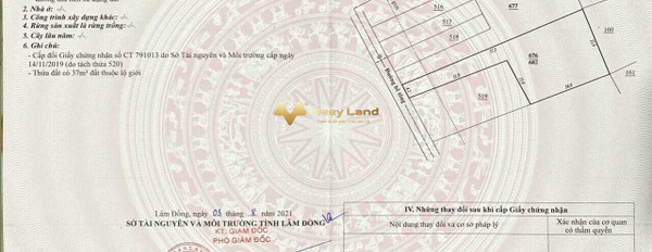 Bán mảnh đất, 682m2 giá bán hữu nghị 980 triệu vị trí đặt ở trung tâm Đường ĐT 725, tỉnh Lâm Đồng giá có thể fix-02