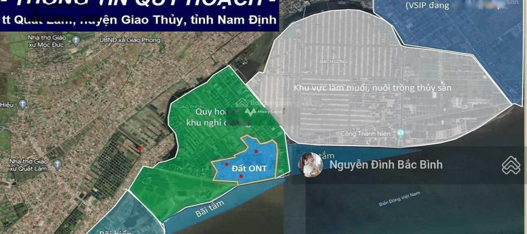 Bán đất giá 1,18 tỷ, diện tích 101m2 tại Giao Thủy, Nam Định