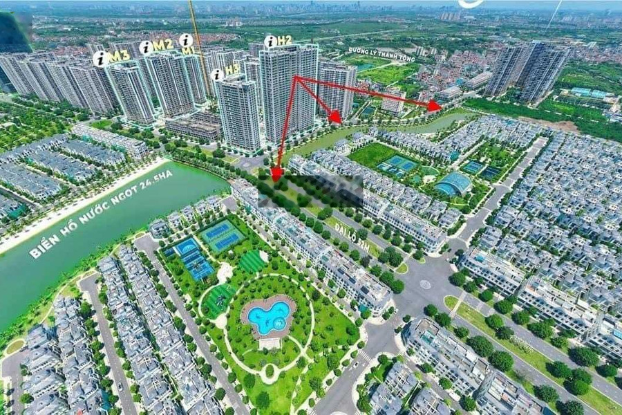 Độc quyền căn 2N2VS view hồ, view biệt thự duy nhất toà H2 - Masteri Waterfront -01