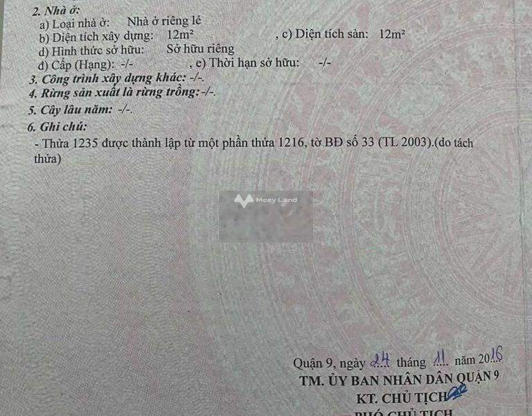 Đầu tư bất động sản bán đất Đường Số 6, Long Trường giá nóng 2.6 tỷ toàn bộ khu vực có diện tích 54m2-01