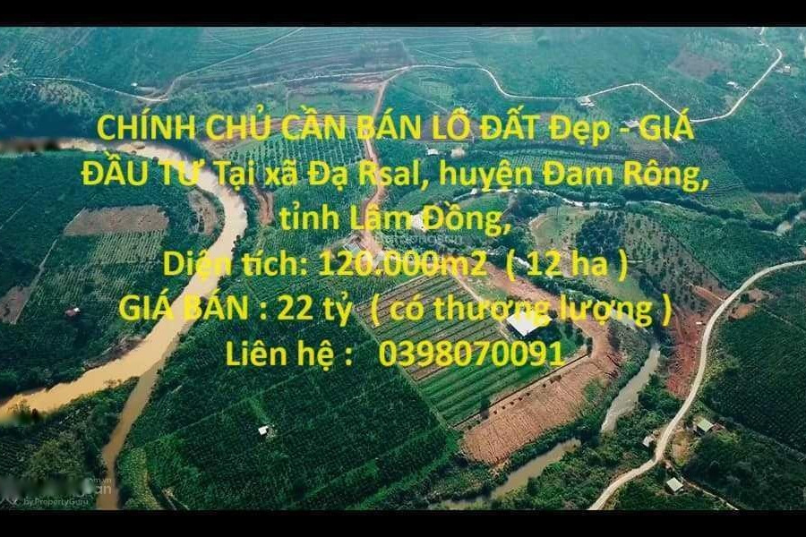 Vị trí đặt vị trí nằm ở Đam Rông, Lâm Đồng bán đất, giá sang tên chỉ 22 tỷ diện tích thực khoảng 120m2-01