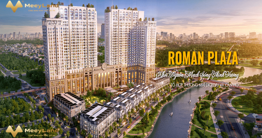 Cho thuê căn hộ cao câp Roman Plaza, Hà Nội. Diện tích 77m2, giá 9,5 tỷ