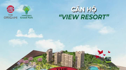 “CĂN HỘ VIEW RESORT” THE ORIGAMI