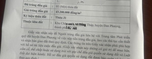 Chuyển định cư bán mảnh đất, 70m2 mặt tiền nằm ngay trên Đồng Tháp, Đan Phượng nói không với trung gian-03