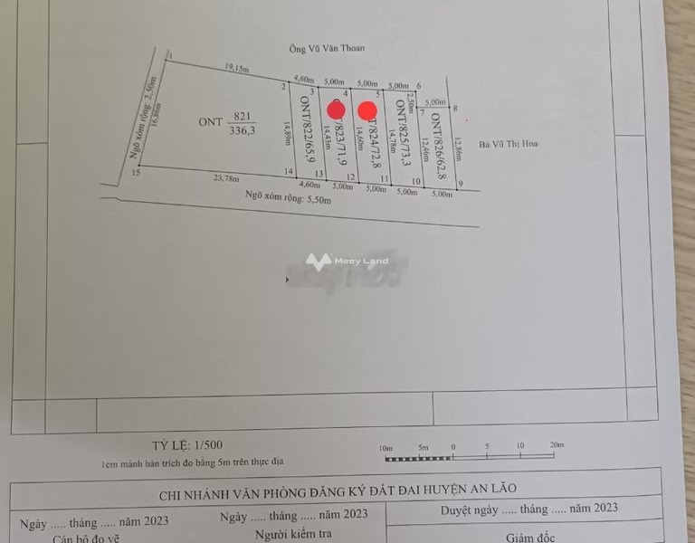 Tọa lạc ở Đường 10, Hải Phòng bán đất, giá bán cạnh tranh chỉ 440 triệu, hướng Nam có một diện tích là 7999m2-01