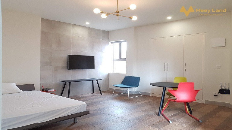 Cho thuê căn hộ dịch vụ tại Đội Cấn, Ba Đình, 40m2, 1 phòng ngủ, đầy đủ nội thất mới hiện đại-01