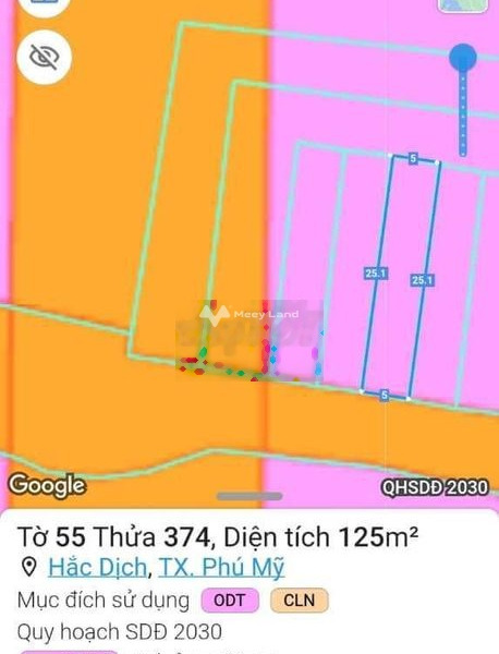 Phú Mỹ, Bà Rịa-Vũng Tàu bán đất giá êm 1.1 tỷ có diện tích thực 125m2-01