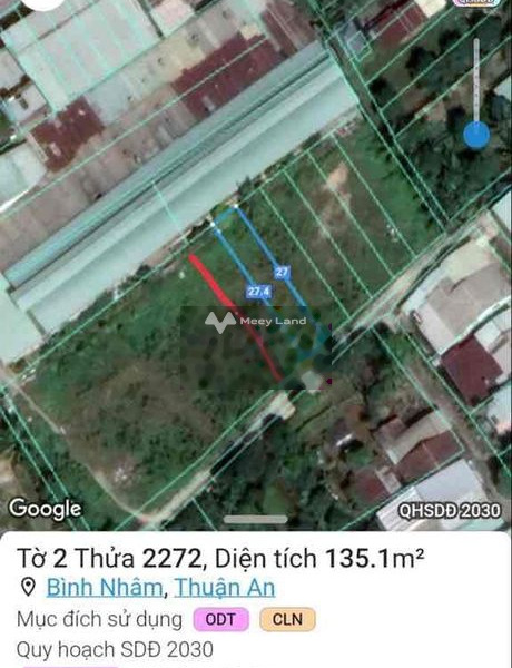 Thuận An, Bình Dương 2.7 tỷ bán đất diện tích rất rộng 137m2-01