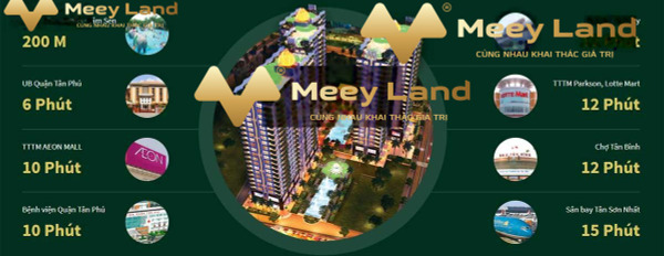 Diện tích 62.5 m2, bán chung cư giá phải chăng chỉ 2 tỷ vị trí nằm ngay ở Đường Lũy Bán Bích, Quận Tân Phú giá tốt-03
