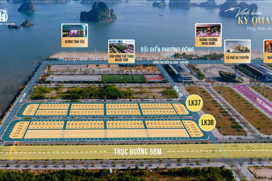 Nằm tại Vân Đồn, Quảng Ninh bán đất 5.6 tỷ diện tích chung 200m2-01