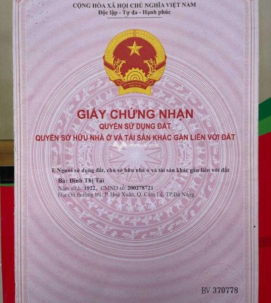 Mặt tiền tọa lạc ngay trên Hòa Xuân, Đà Nẵng bán đất giá cực mềm chỉ 3.2 tỷ diện tích tiêu chuẩn 100m2-01