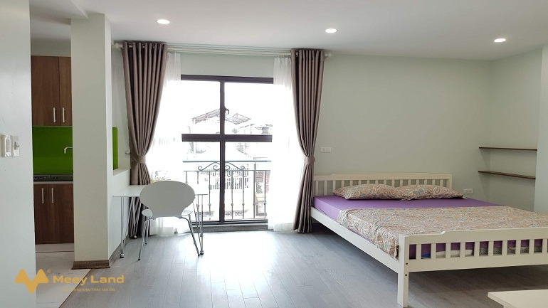 Cho thuê căn hộ giá rẻ tại Thụy Khuê, Tây Hồ, 35m2, 1 phòng ngủ, đầy đủ nội thất mới hiện đại-01