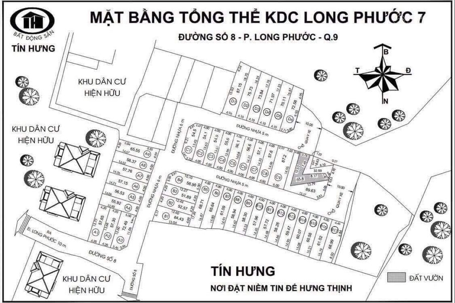 Diện tích chuẩn 73m2 bán đất giá bán êm 2.35 tỷ-01